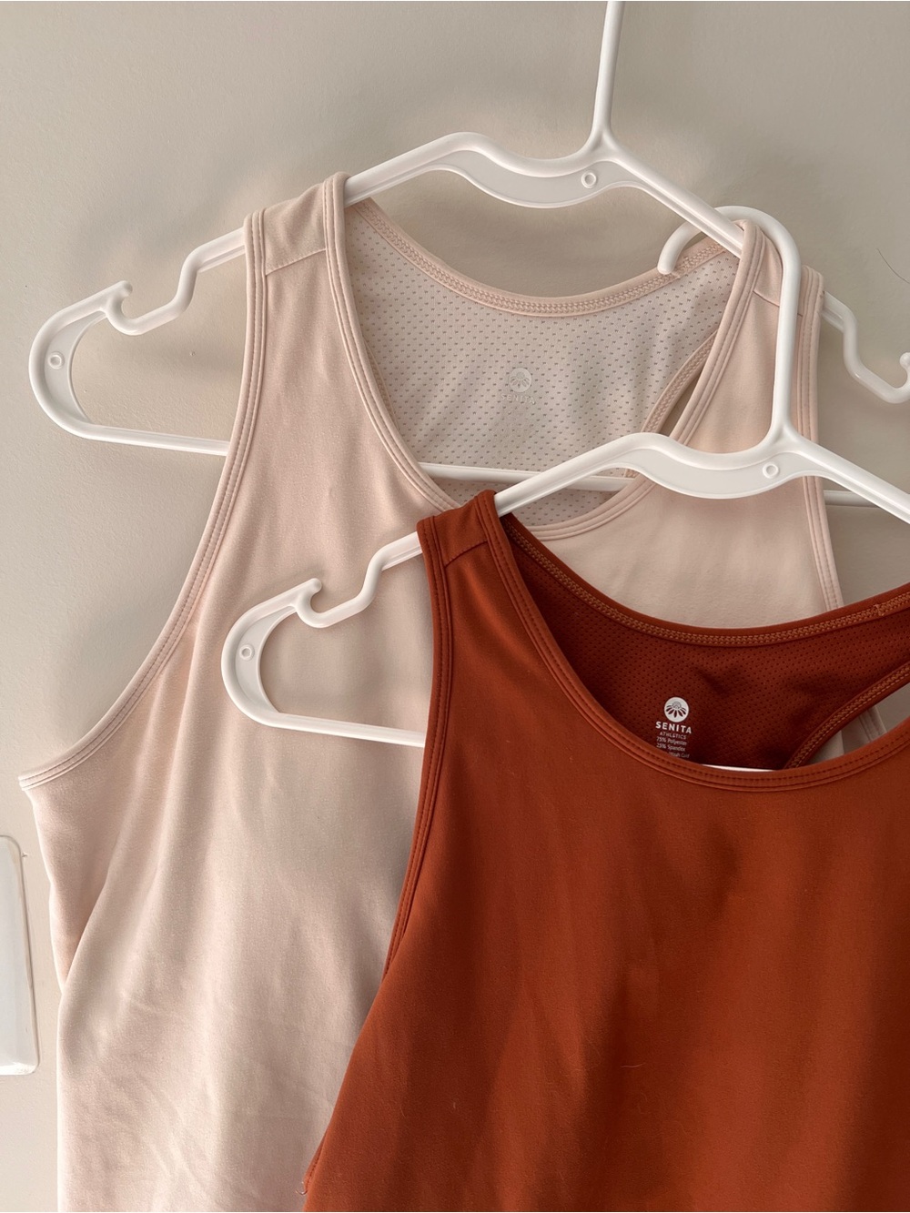 SEINTA Copper & Jet stream Vinyasa Full Length Top Duo